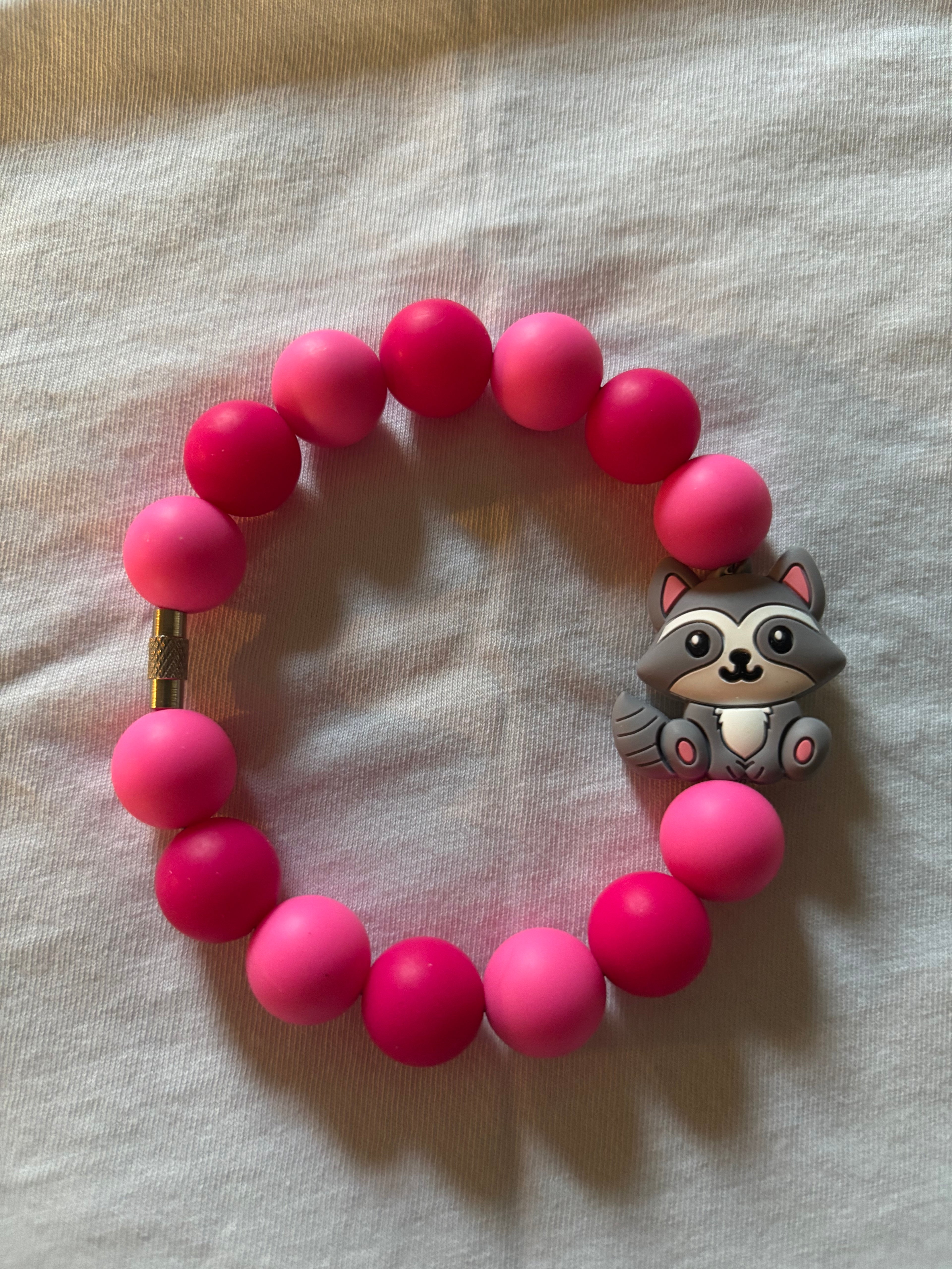 Raccoon Wristlet