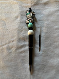 Cheetah Print Bunny Pen