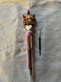 Highland Cow with Bow Pen