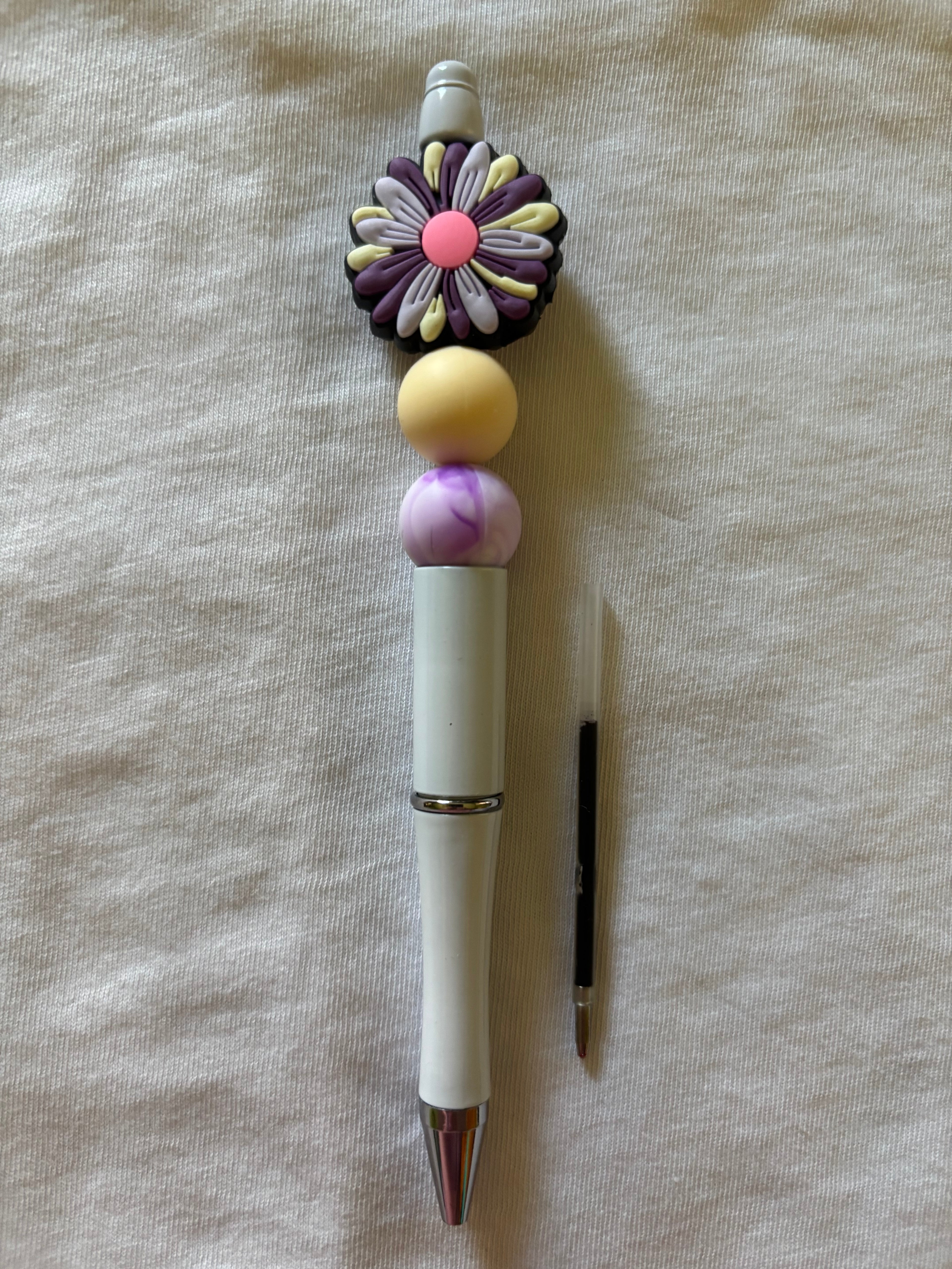 Purple Flower Pen