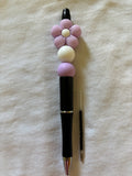 Chunky Purple Flower Pen