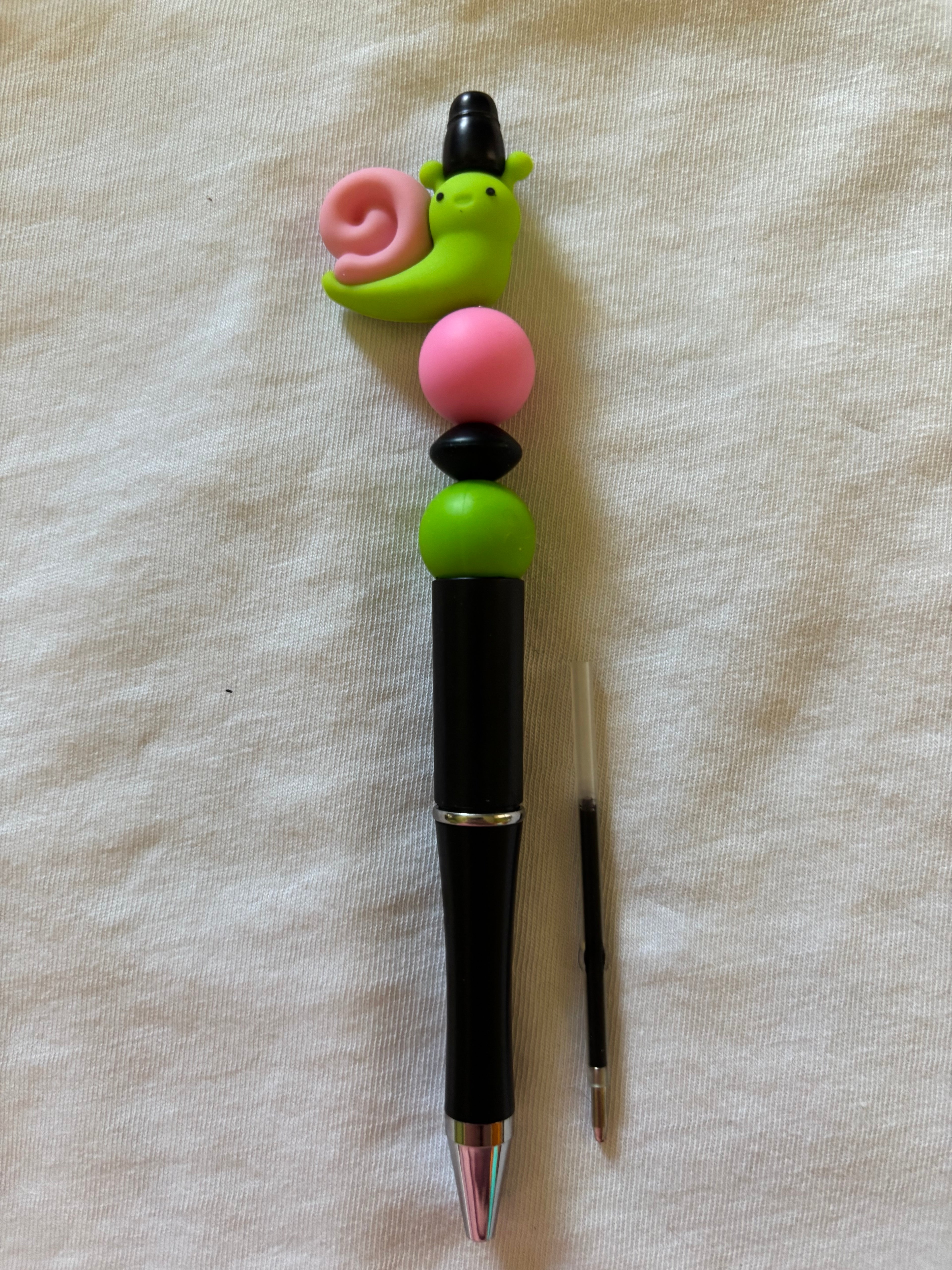 Pink Snail Pen