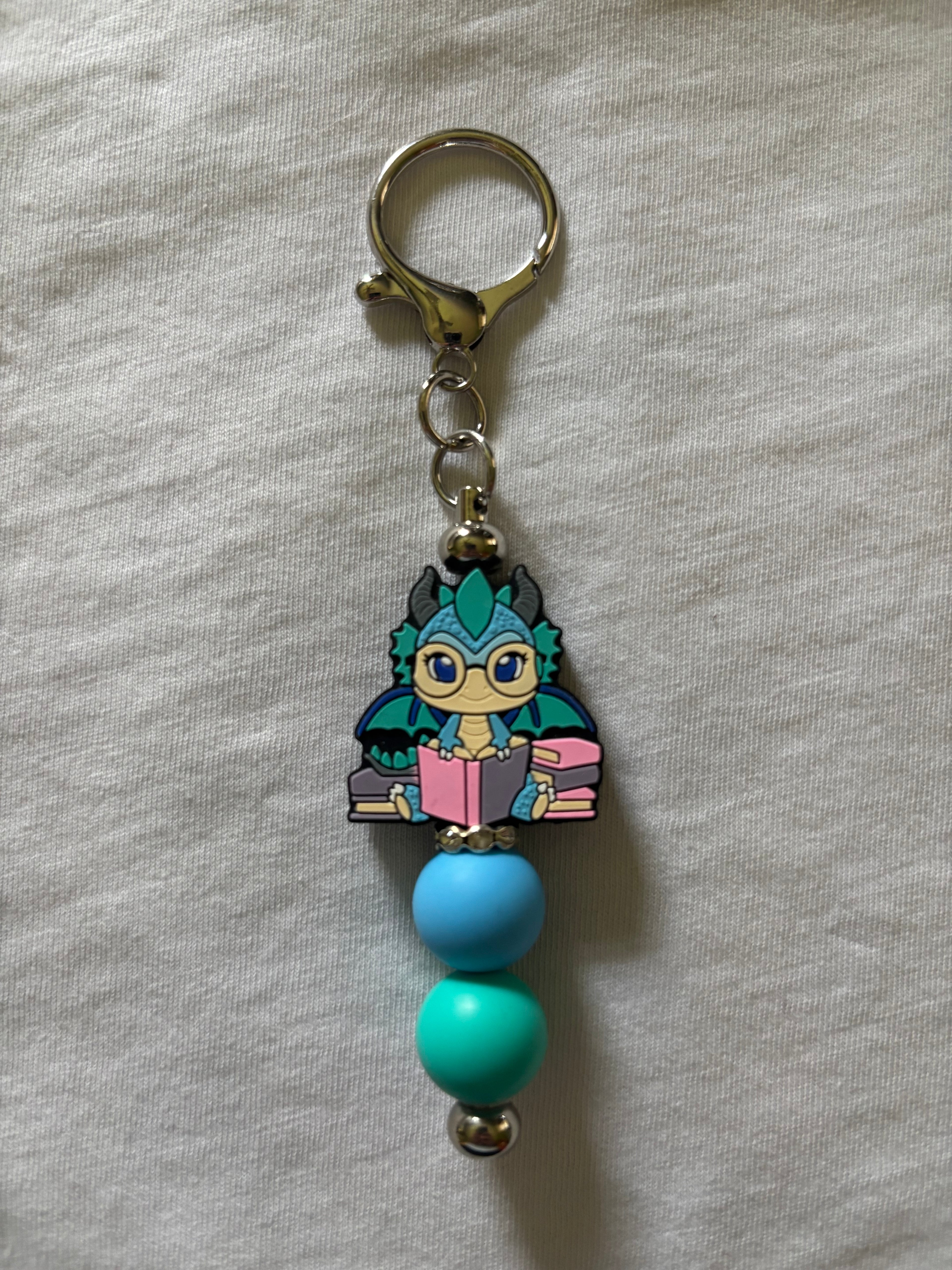 Dragon Reading Keychain