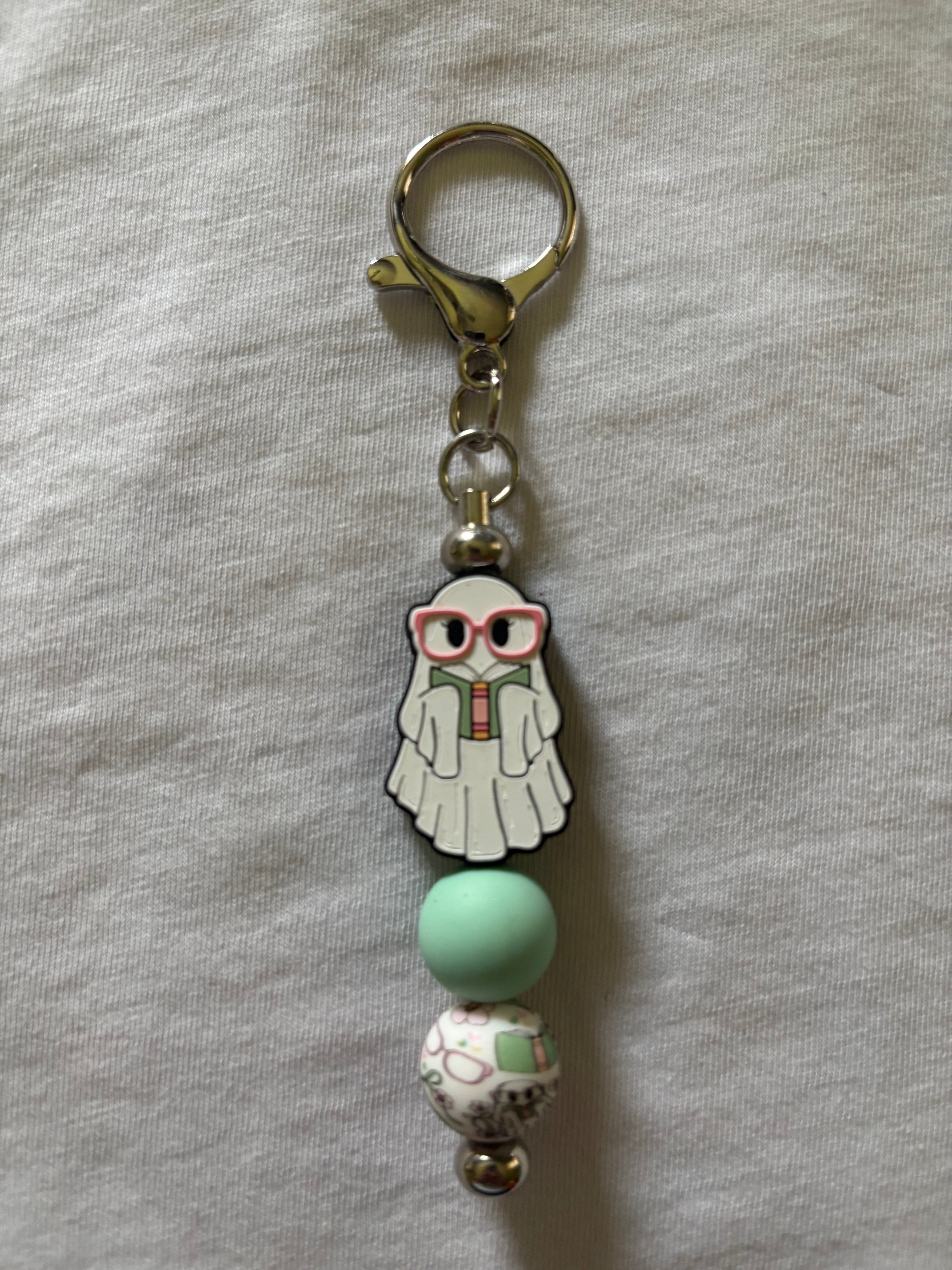 Ghost Reading Keychain