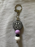 Freshly Boo'd Coffee Keychain