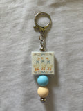 Vintage Goose Keychain