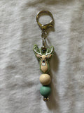 Deer Head Keychain