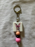 Bunny with Bow Keychain