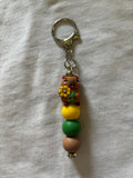 Capybara with Sunflower Keychain