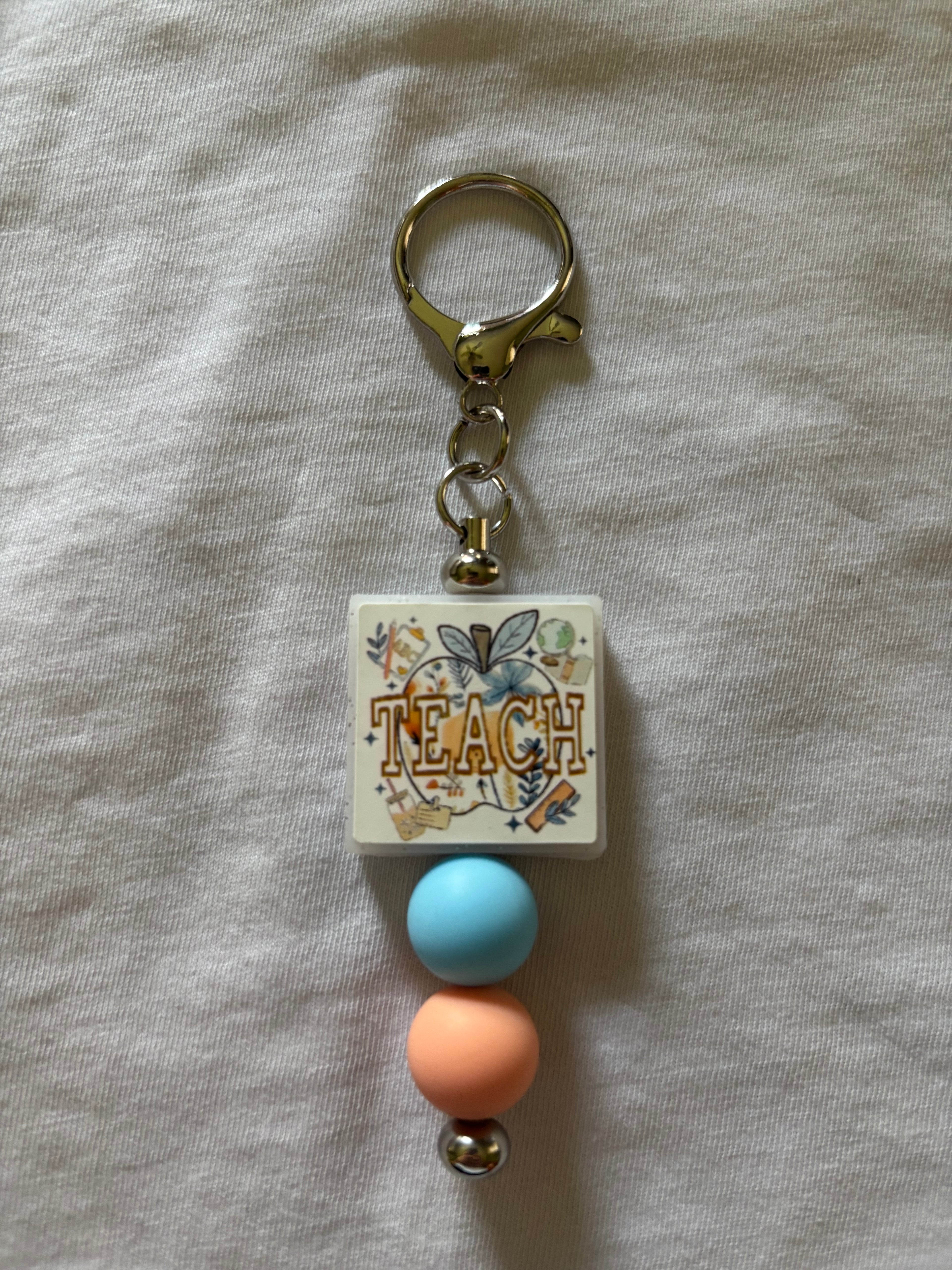 Teach Keychain