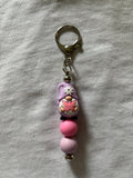 Gnome with Butterfly Keychain