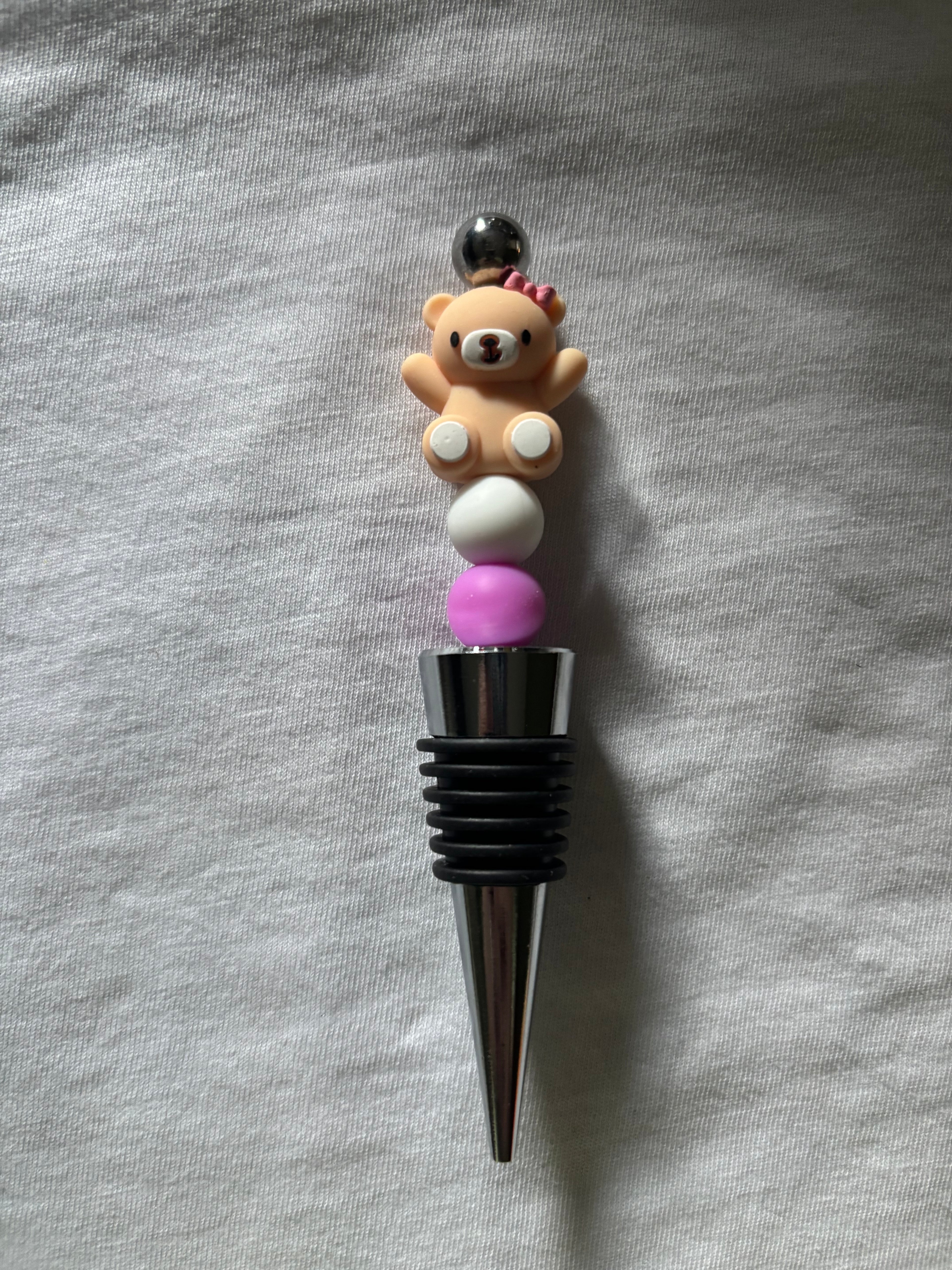 Teddy Bear Wine Stopper