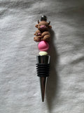 Mama and Baby Highland Cow Wine Stopper