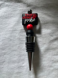 True Crime Junkie Wine Stopper