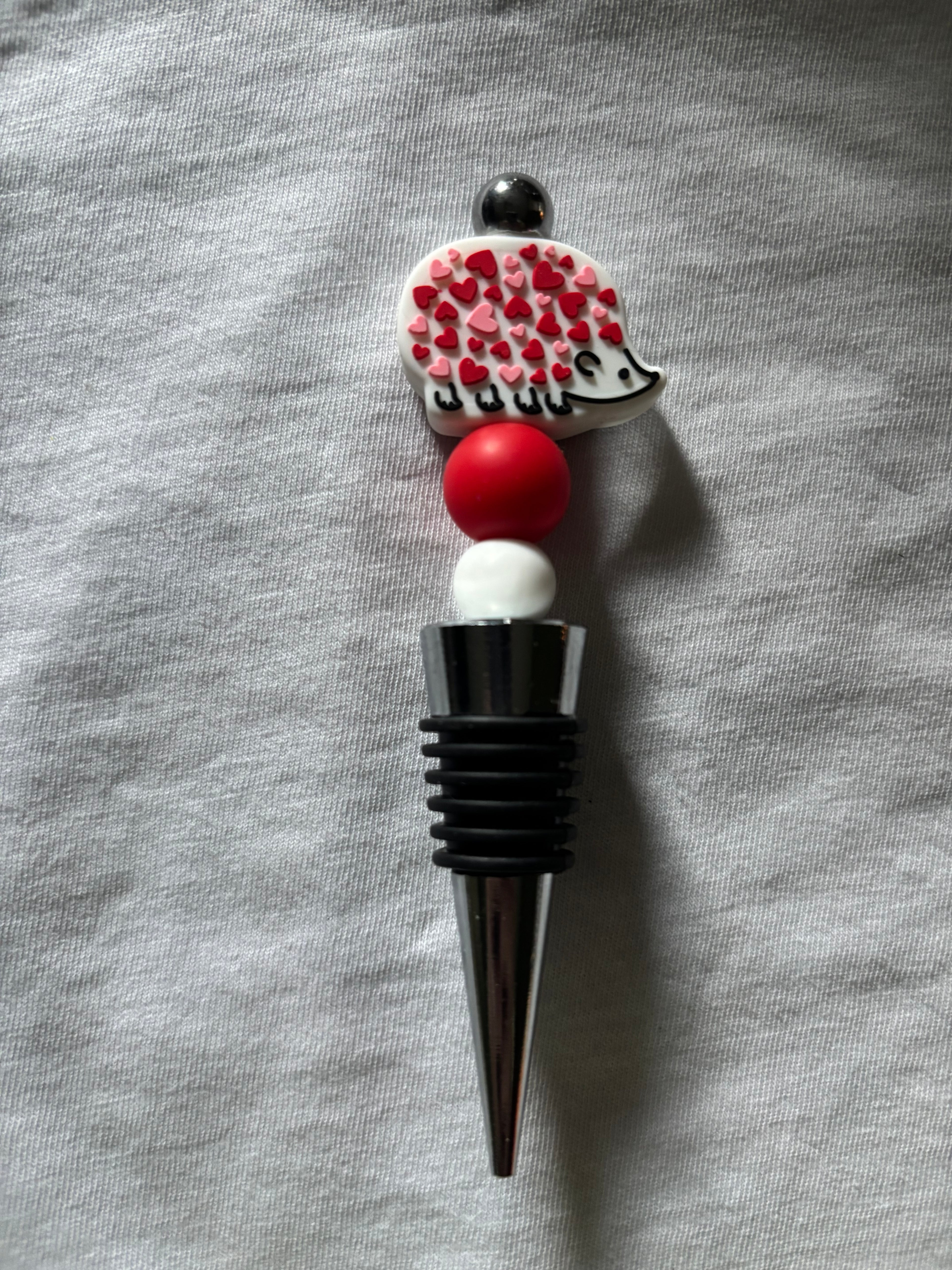 Heart Hedgehog Wine Stopper
