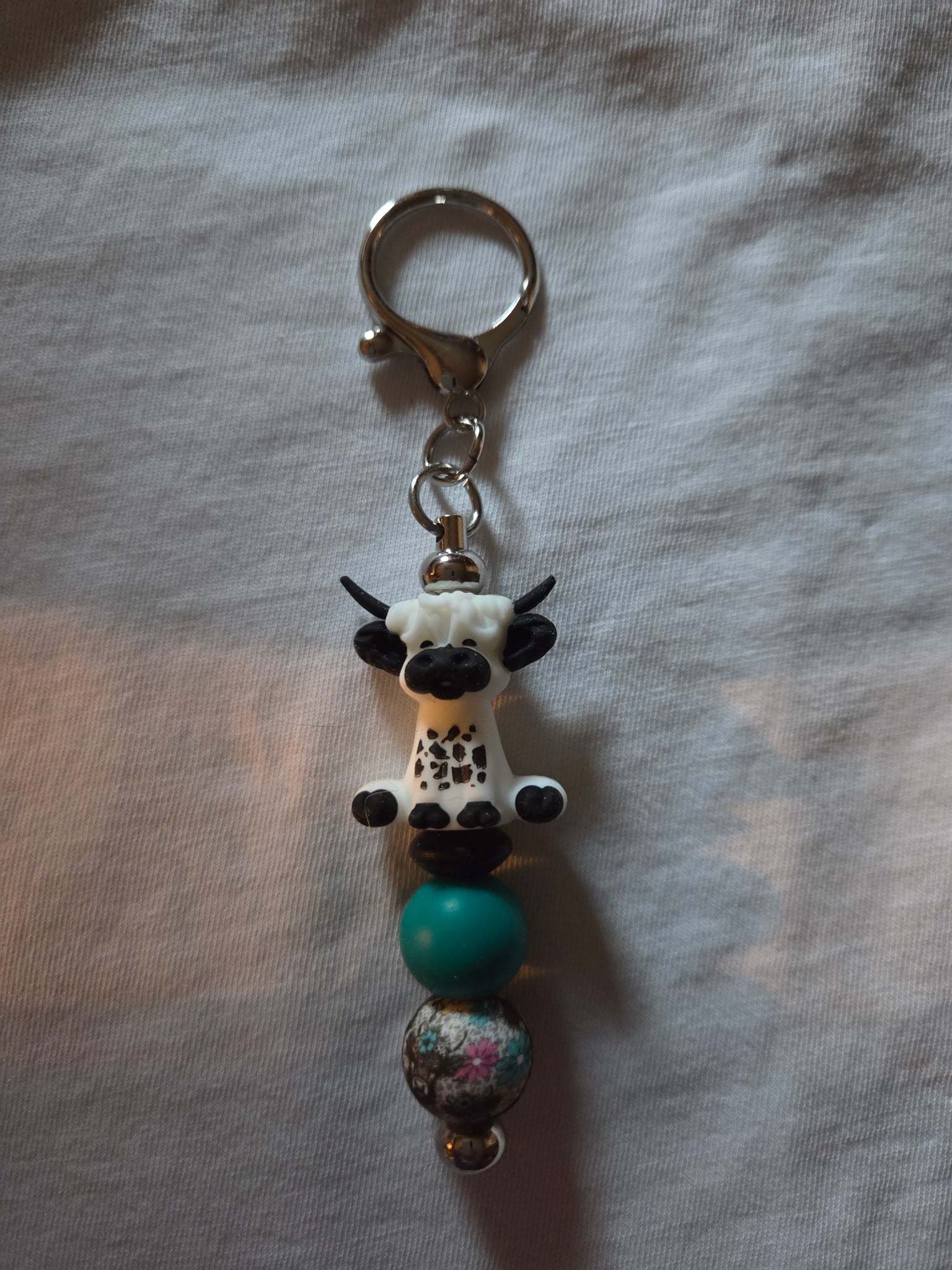 Highland Cow Keychain